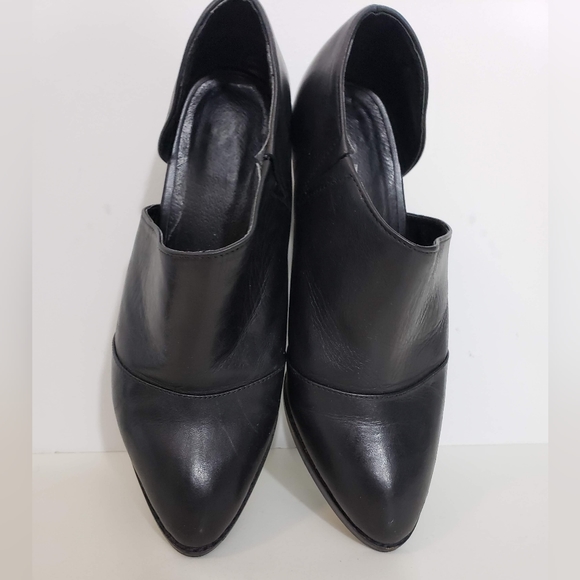 Leather Shellys London Anime Cutout Low Booties 7.5 US - Picture 3 of 11